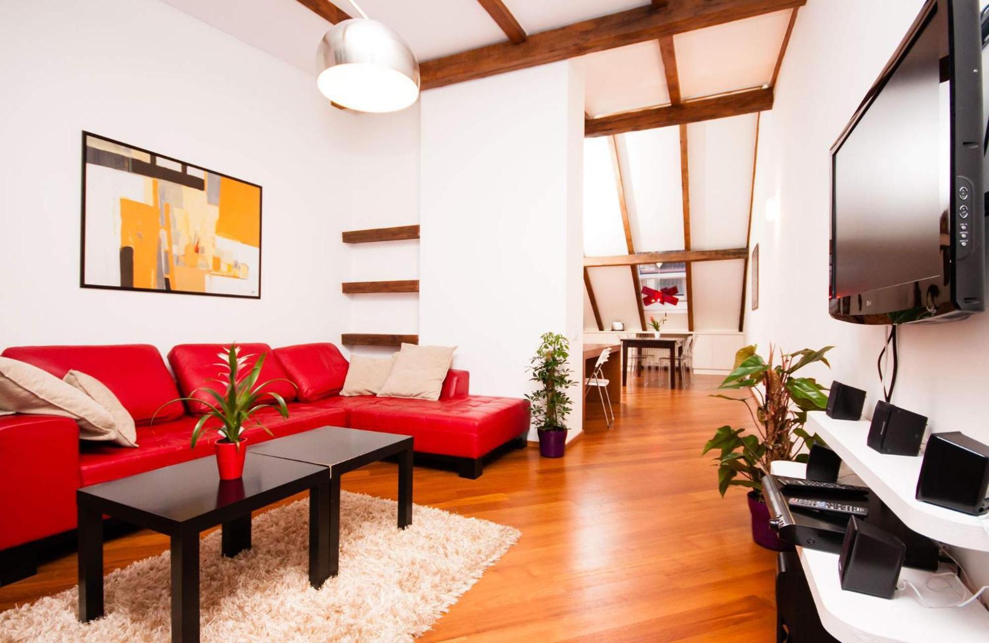 Apartmán Luxury Loft Praha Pokoj fotografie